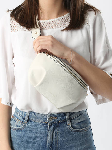 Belt Bag M Tradition Leder Etrier Wit tradition - ETRA022M ander zicht 1